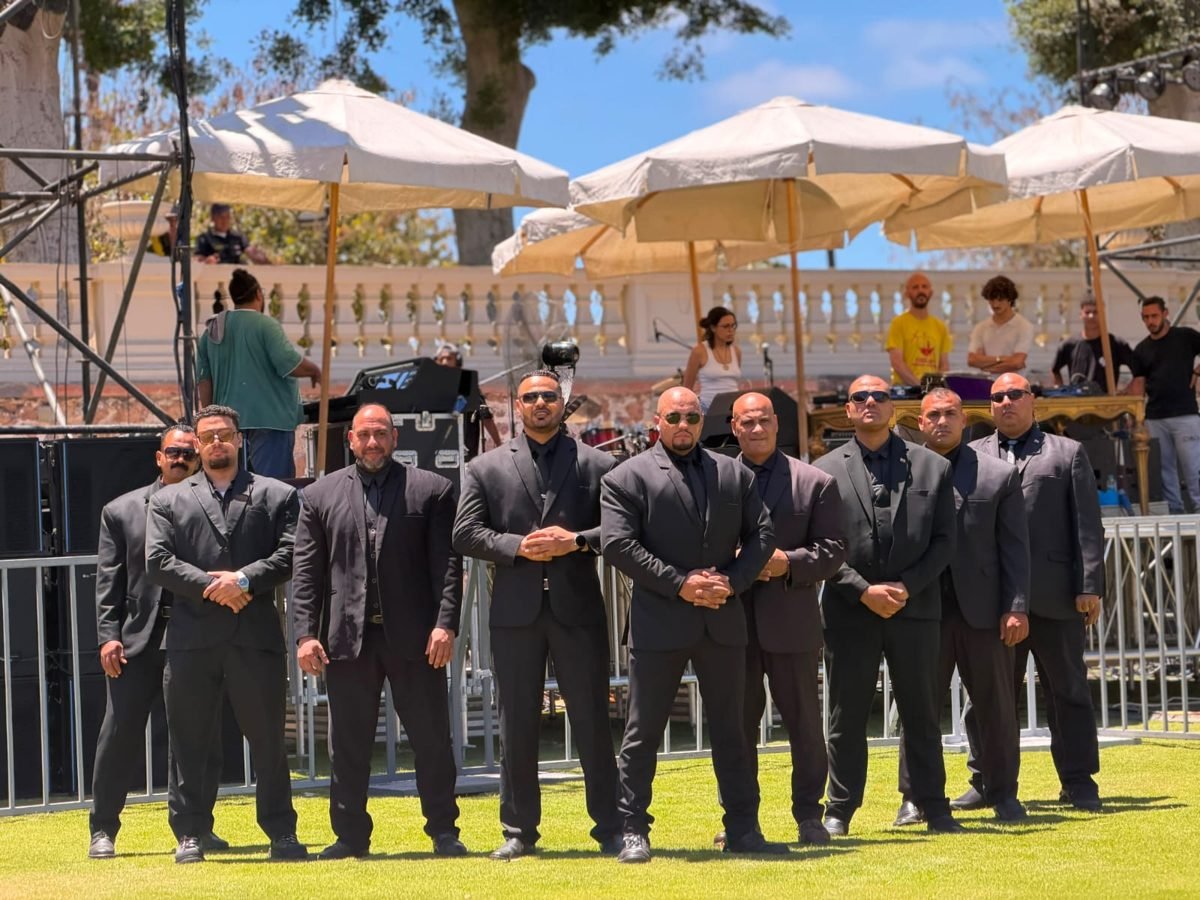 فريق جارد مصر لتأمين مهرجان وحفل كبير
