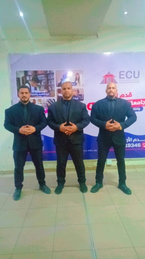 بودي جارد مصر — فريق جارد مصر في مهمة تأمين