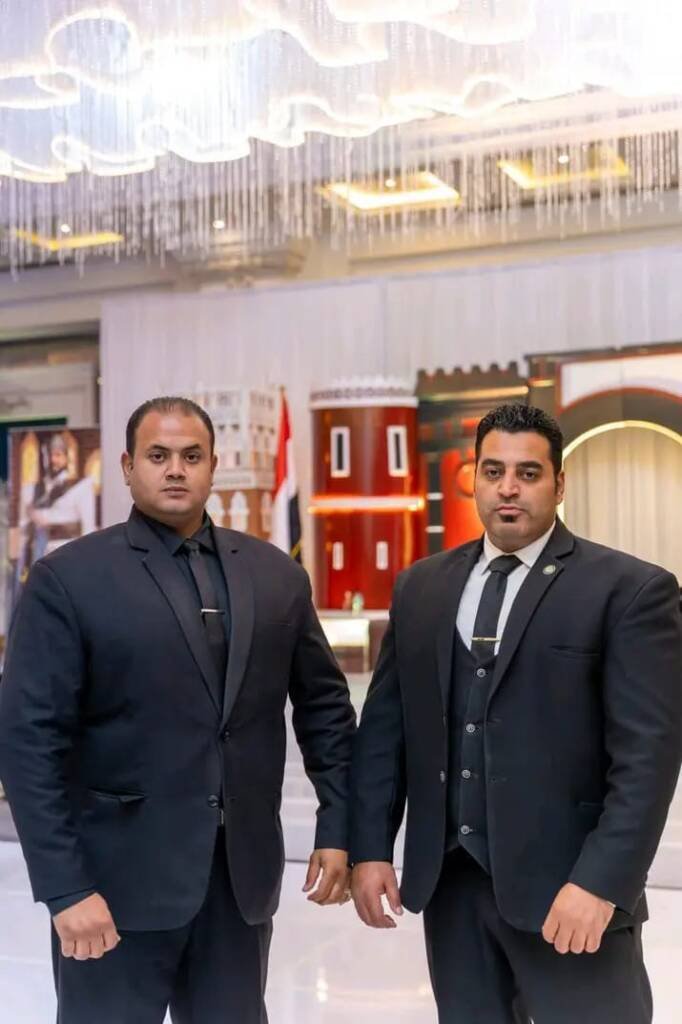 بودي جارد مصر — فريق جارد مصر في مهمة تأمين