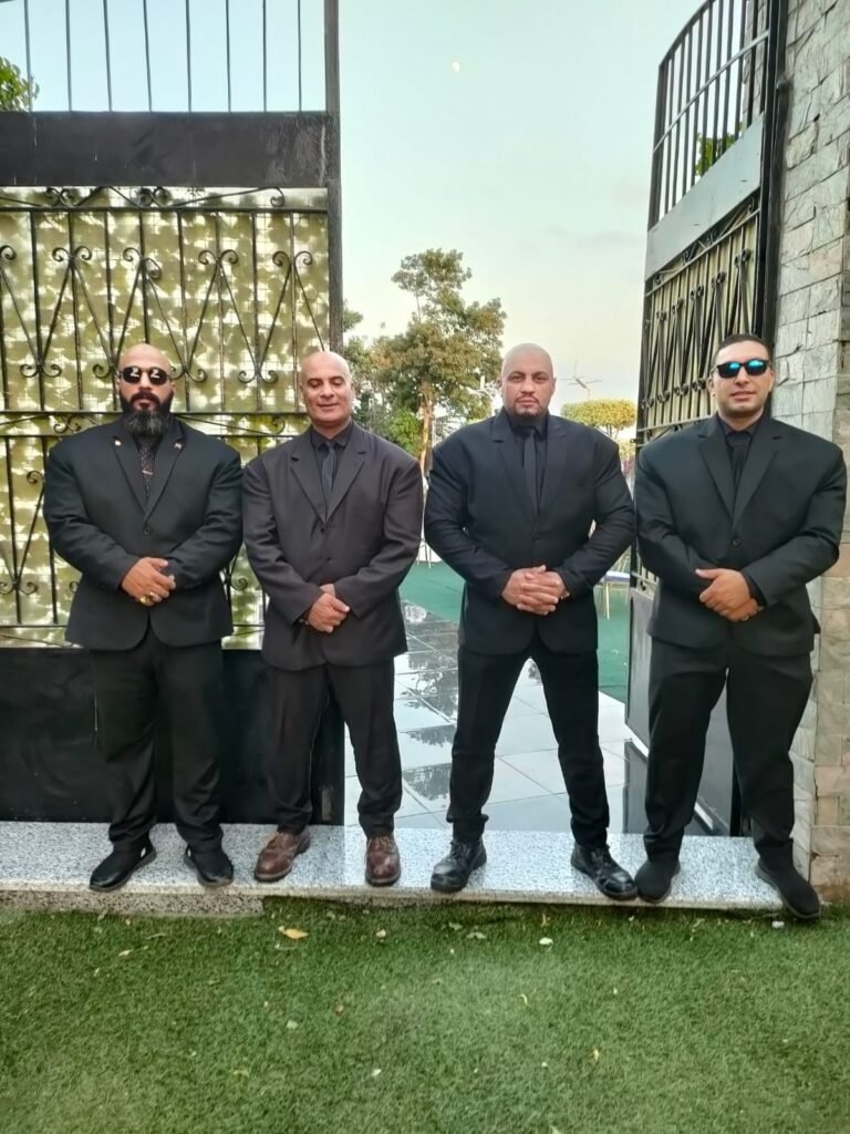 بودي جارد مصر — فريق جارد مصر في مهمة تأمين